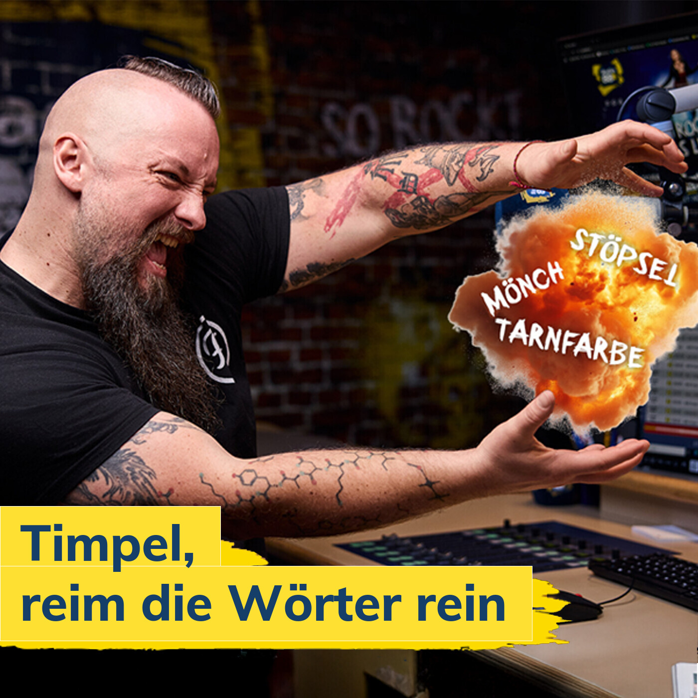 Timpel, reim die Wörter rein